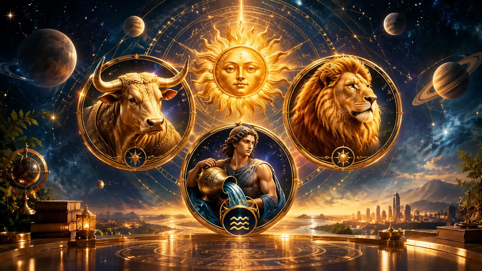 Taurus Leo and Aquarius highlighted for Sun transit in Virgo 2026